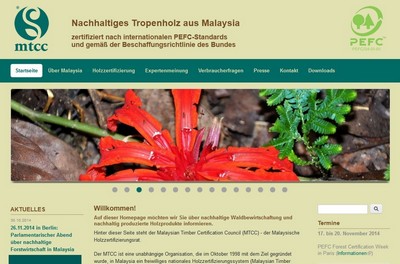 Nachhaltiges Tropenholz aus Malaysia screenshot von nachhaltiges-tropenholz.de